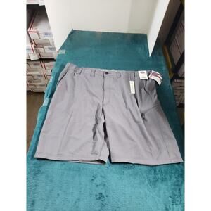 Wrangler Cargo Shorts Size 46 Mens Gray Outdoor Moisture Wicking Relaxed NWT